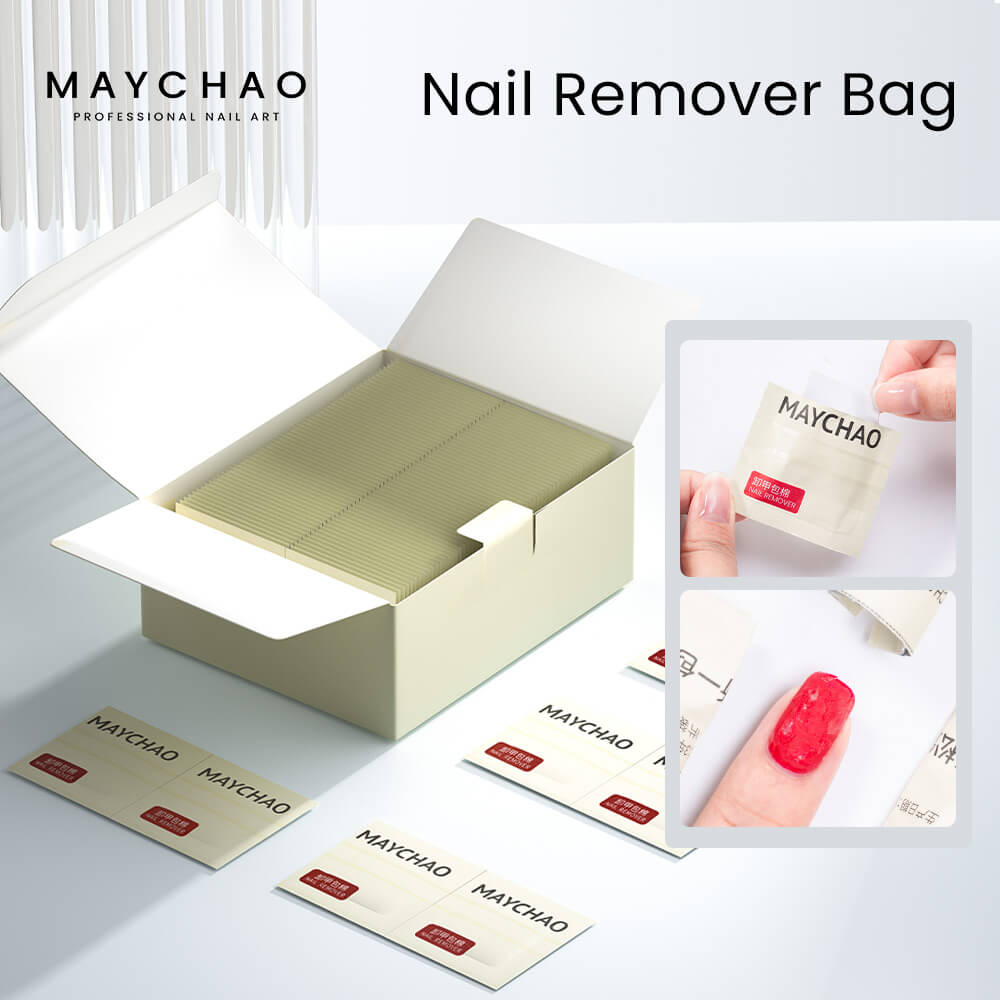 Gel Nail Polish Removal Wraps